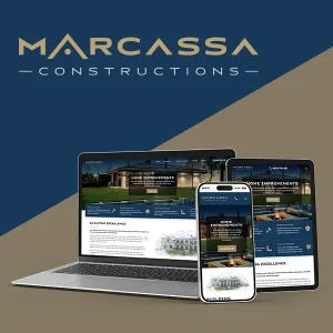 Marcassa Constructions - Website Design